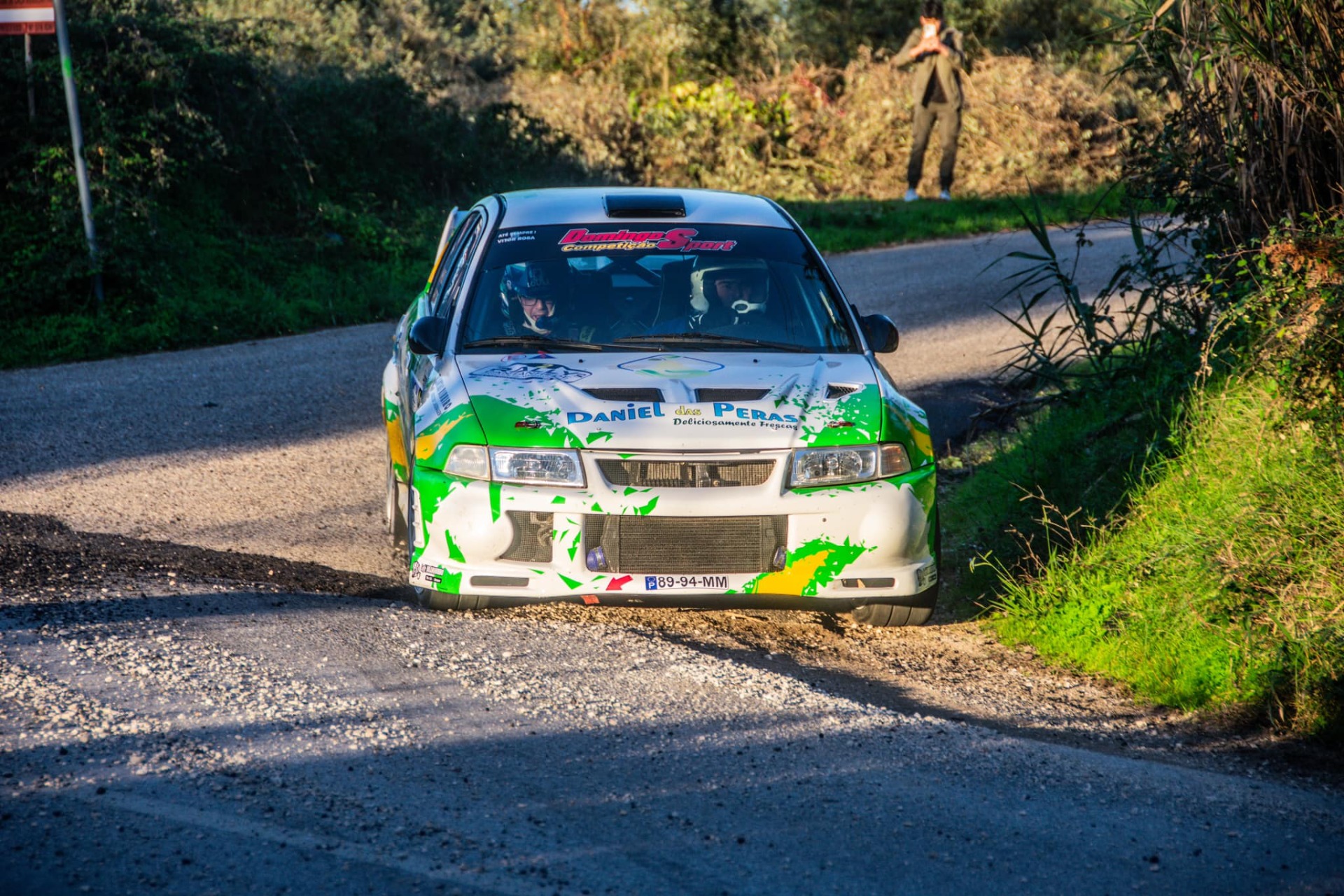 Daniel Ferreira / Tiago Silva em Mitsubishi Carisma GT Evo VI