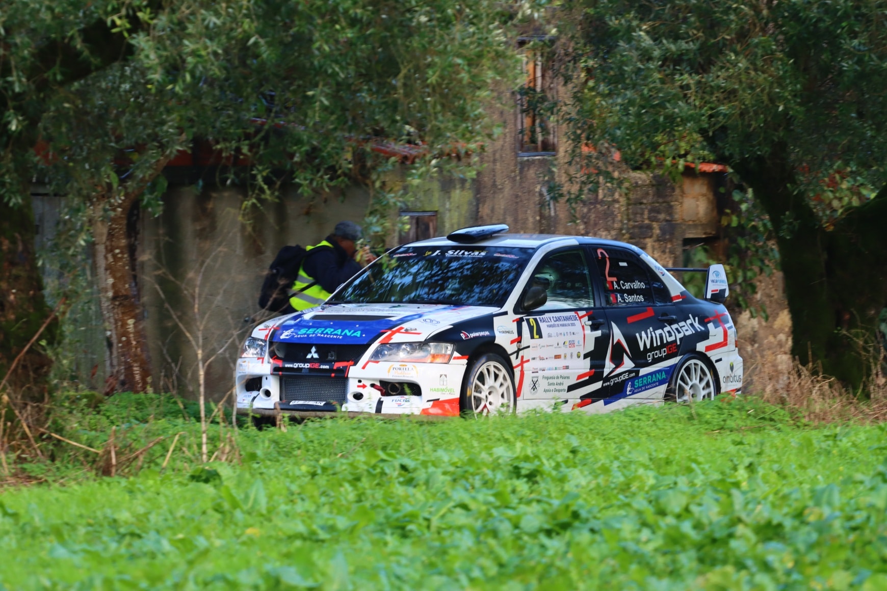 Armando Carvalho / Ana Santos em Mitsubishi Lancer Evo IX vencem na (TPRR)