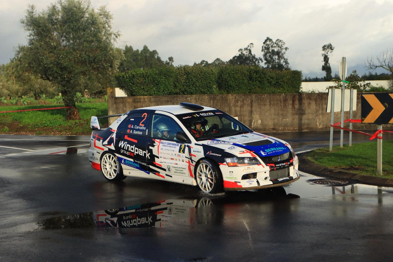 Armando Carvalho / Ana Santos em Mitsubishi Lancer Evo IX, vencem no Campeonato 𝐂𝐞𝐧𝐭𝐫𝐨 de Ralis